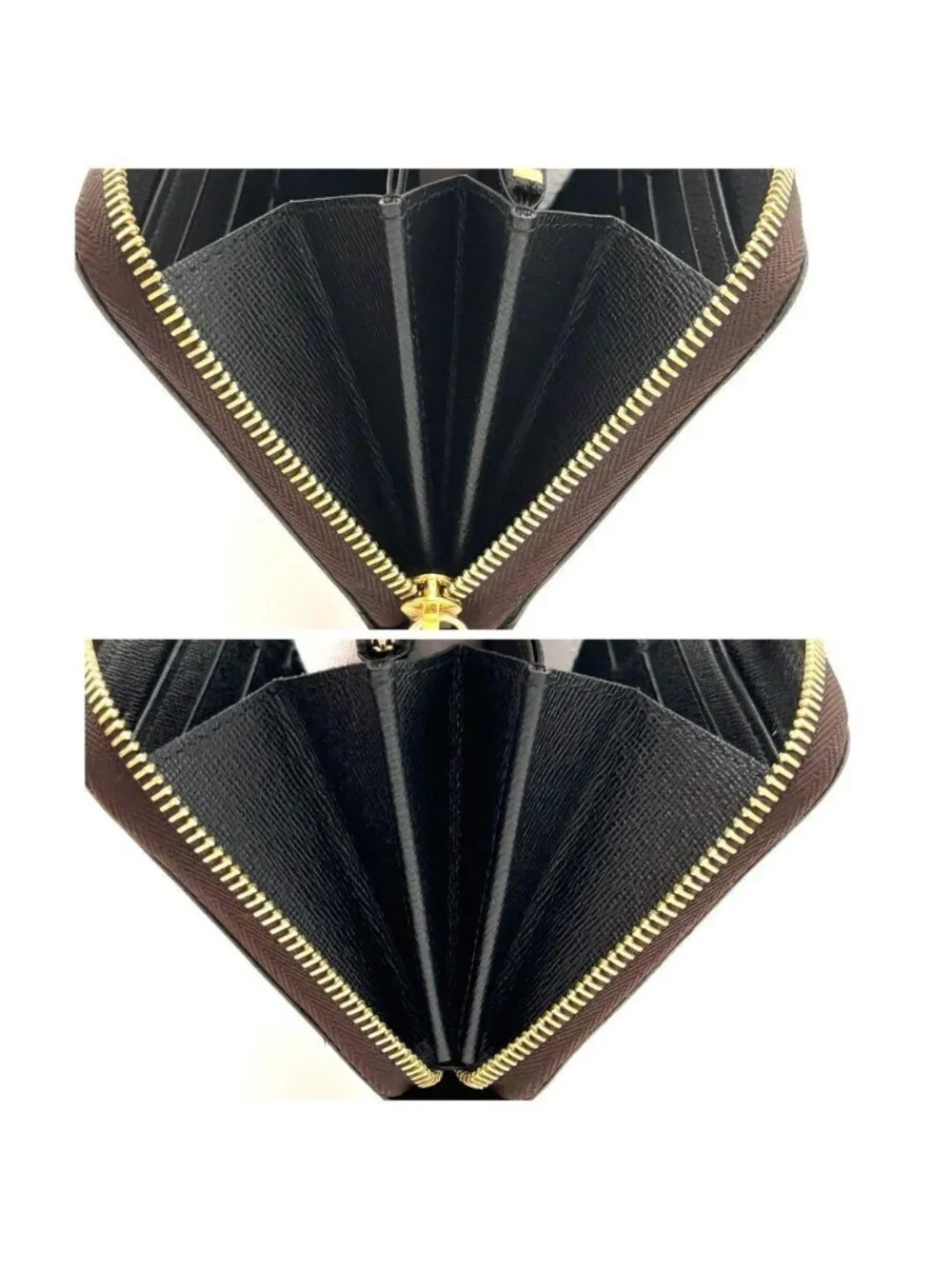 Louis Vuitton Almost Wallet Zippy Monogram Reverse Brown